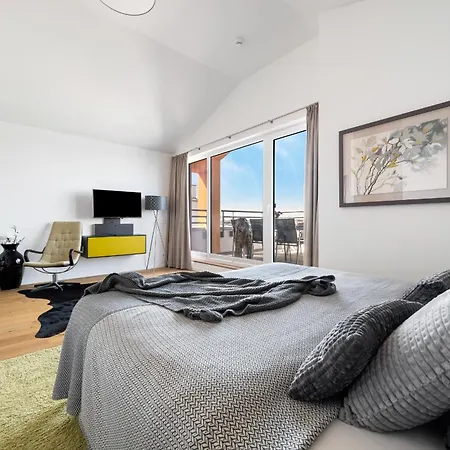 Ocean Sky- 3 Og, Maisonette, Balkon, Kamin * Olpenitz