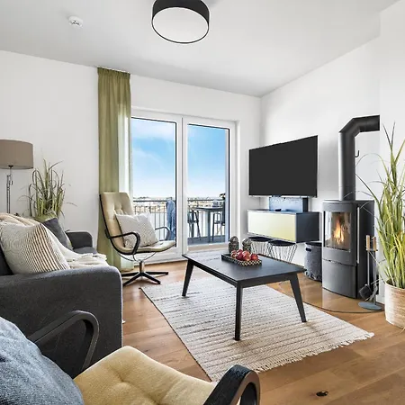 Ocean Sky- 3 Og, Maisonette, Balkon, Kamin