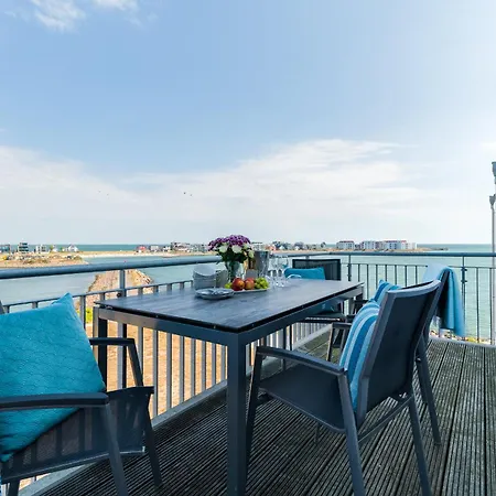 Ocean Sky- 3 Og, Maisonette, Balkon, Kamin Apartment Olpenitz