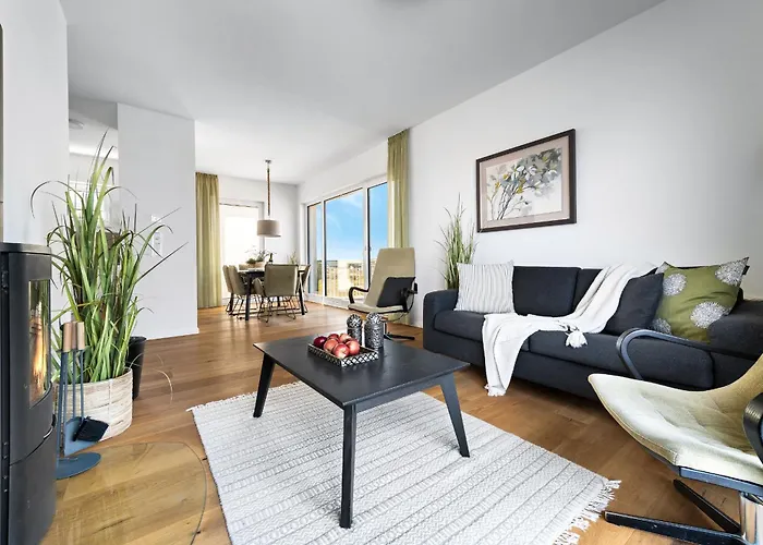 Ocean Sky- 3 Og, Maisonette, Balkon, Kamin